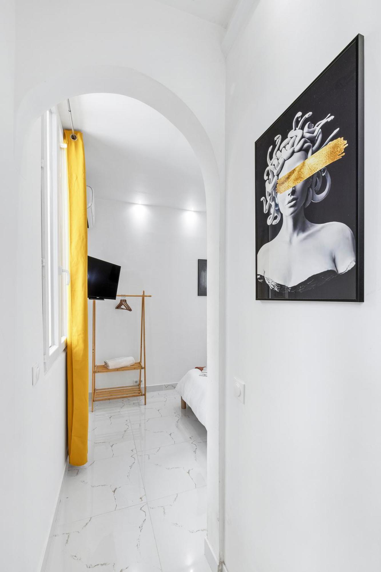 2 Rooms - Hyper Centre - Air-Conditioned - Terrace - Quiet - Tramway - Equipped Kitchen - Wifi Nizza Exterior foto